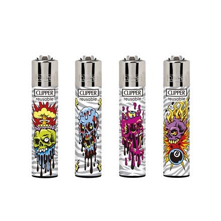 Clipper Lighters Assorted - (Pack of 40) - Washington Vapes Wholesale