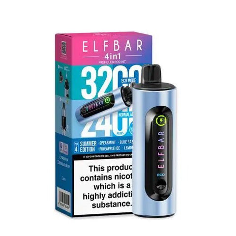 Elf Bar 4 - in - 1 Prefilled Pod Vape Kit - (Pack of 5) - Washington Vapes Wholesale