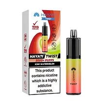 Hayati 5000 Twist TPD Disposable Vape Pod - (Pack of 5) - Washington Vapes Wholesale