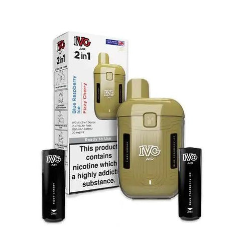 IVG Air 2 in 1 Pod Kit - (Pack of 5) - Washington Vapes Wholesale