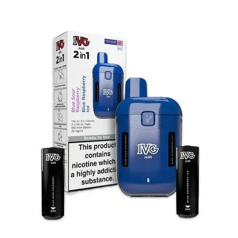 IVG Air 2 in 1 Pod Kit - (Pack of 5) - Washington Vapes Wholesale