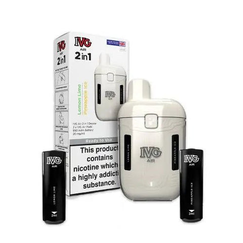 IVG Air 2 in 1 Pod Kit - (Pack of 5) - Washington Vapes Wholesale