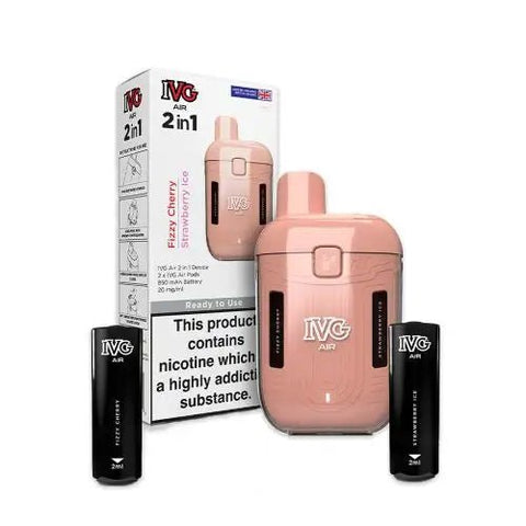 IVG Air 2 in 1 Pod Kit - (Pack of 5) - Washington Vapes Wholesale