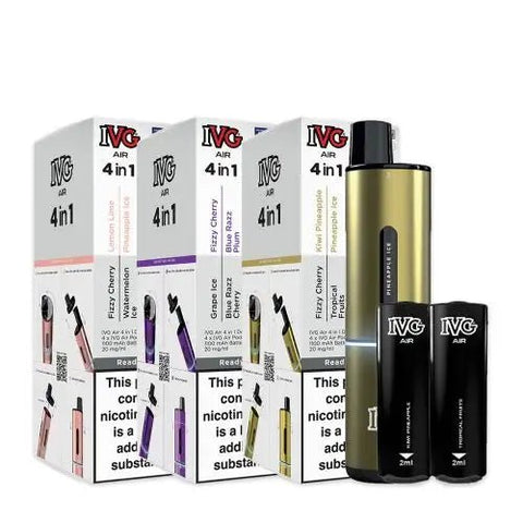 IVG Air 4 - in - 1 Prefilled Pod Vape Kit - Washington Vapes Wholesale