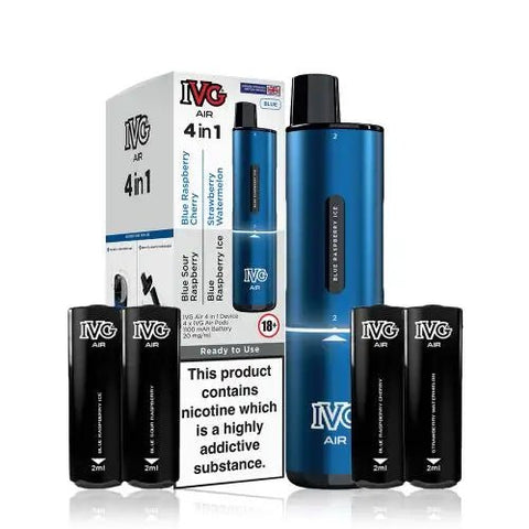 IVG Air 4 - in - 1 Prefilled Pod Vape Kit - Washington Vapes Wholesale