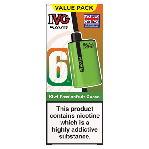 IVG Savr 3000 Pod Kit - (Pack of 5) - Washington Vapes Wholesale