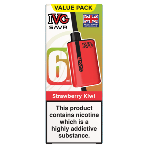 IVG Savr 6000 Pod Kit - (Pack of 5) - Washington Vapes Wholesale