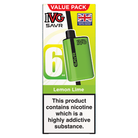 IVG Savr 6000 Pod Kit - (Pack of 5) - Washington Vapes Wholesale