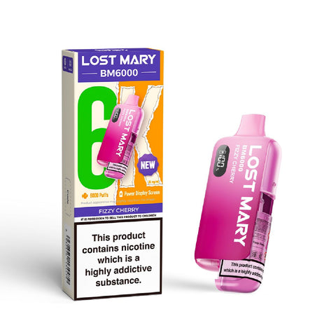 Lost Mary BM6000 Disposable Rechargeable Vape Kit - (Box of 5) - Washington Vapes Wholesale