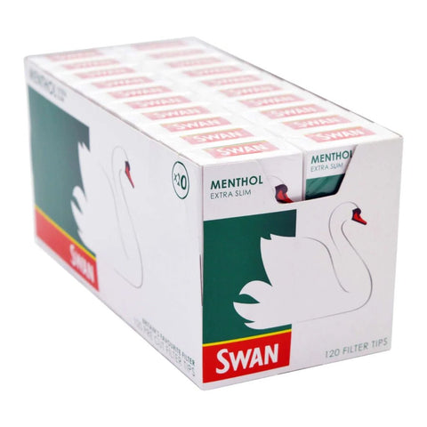 Swan Menthol Tips - (Pack of 20) - Washington Vapes Wholesale