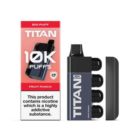 Titan 10K Prefilled Pod Kit - (Pack of 5) - Washington Vapes Wholesale