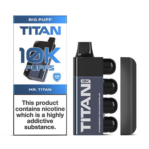 Titan 10K Prefilled Pod Kit - (Pack of 5) - Washington Vapes Wholesale