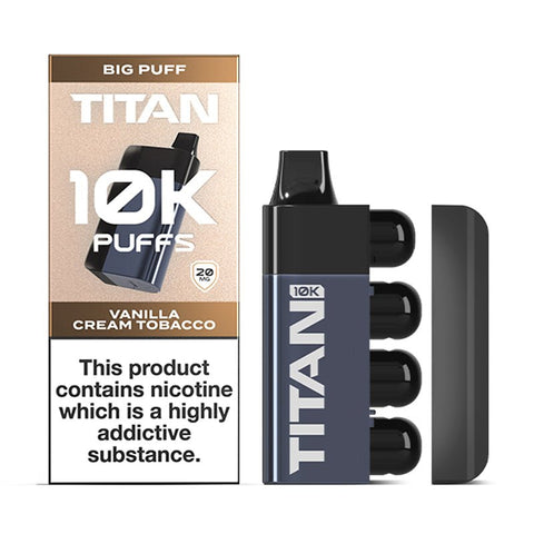 Titan 10K Prefilled Pod Kit - (Pack of 5) - Washington Vapes Wholesale