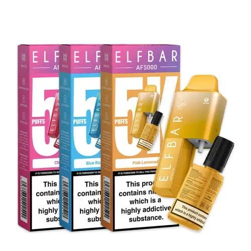 Elf Bar AF5000 - (Pack of 5) - 24.99 Coming Soon– Washington Vapes ...