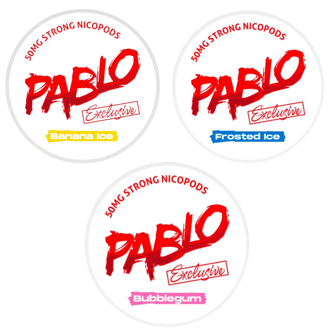 Pablo Nicotine Pouches (Pack of 10) - 18.20+– Washington Vapes Wholesale